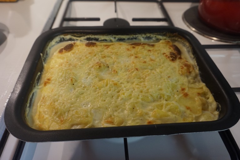 Gratin courgette pommes de terre